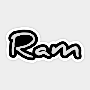 Ram Sticker